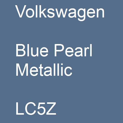 Volkswagen, Blue Pearl Metallic, LC5Z.